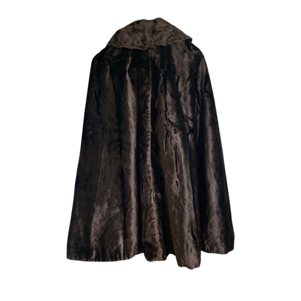 Victorian Velvet Cape Opera Period Salt’s Soult Company F. E. Kite Antique - Picture 3 of 10